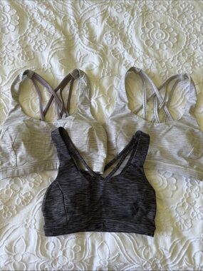 BUNDLE - 3 Free to be Serene Bras in Space Nimbus Sz 4